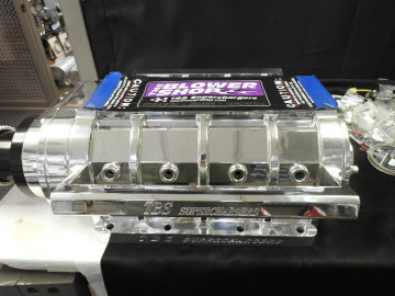 2319 USED  TBS 6-71 Billet EFI Injector Case With Hi-Helix Fuel Rails Billet  SAVE $750